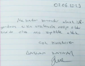 Ne kadar zamandır almak istiyordum, sizin vasıtanızla nasip oldu. Kısada olsa ney ziyafeti de aldık. Çok teşekkürler.Bayram Kaynar