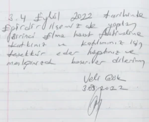 3-4 Eylül 2022 tarihinde Eğirdir ilçemizde yapılan Birinci Elma Hasatı Festivalinde katkınız ve katılımınız için teşekkür eder hayatınız ve mesleğinizde başarılar dilerim.Veli GökEğirdir Bld.Bşk.