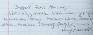 Değerli Fethi Abicim; ŞahaNey olarak kültürümüze yaptığın katkılardan dolayı tebrik ederiz. Başarılar dileriz. (Yeşildağ Ailesi)Hüseyin Yeşildağ