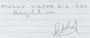 Huzur veren bir ses. Bayıldım.