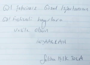 Gül şehrimiz Güzel Isparta'mızın Gül Festivali hayırlara vesile olsun inşaallah.Saliha Işık Tola
