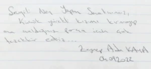Sevgili Ney Yapım Sanatçımız, Küçük yürekli kızımı kırmayıp ona çaldığınız parça için çok teşekkür ederiz...Zeynep Ada Kaya