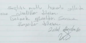 Sağlıklı, mutlu, huzurlu yıllarda nice güzellikler dilerim. Üretmek güzeldir. Sonsuz başarılar dilerim.

Zuhal Derebaşo
Geleneksel Türk El Sanatları Öğretmeni